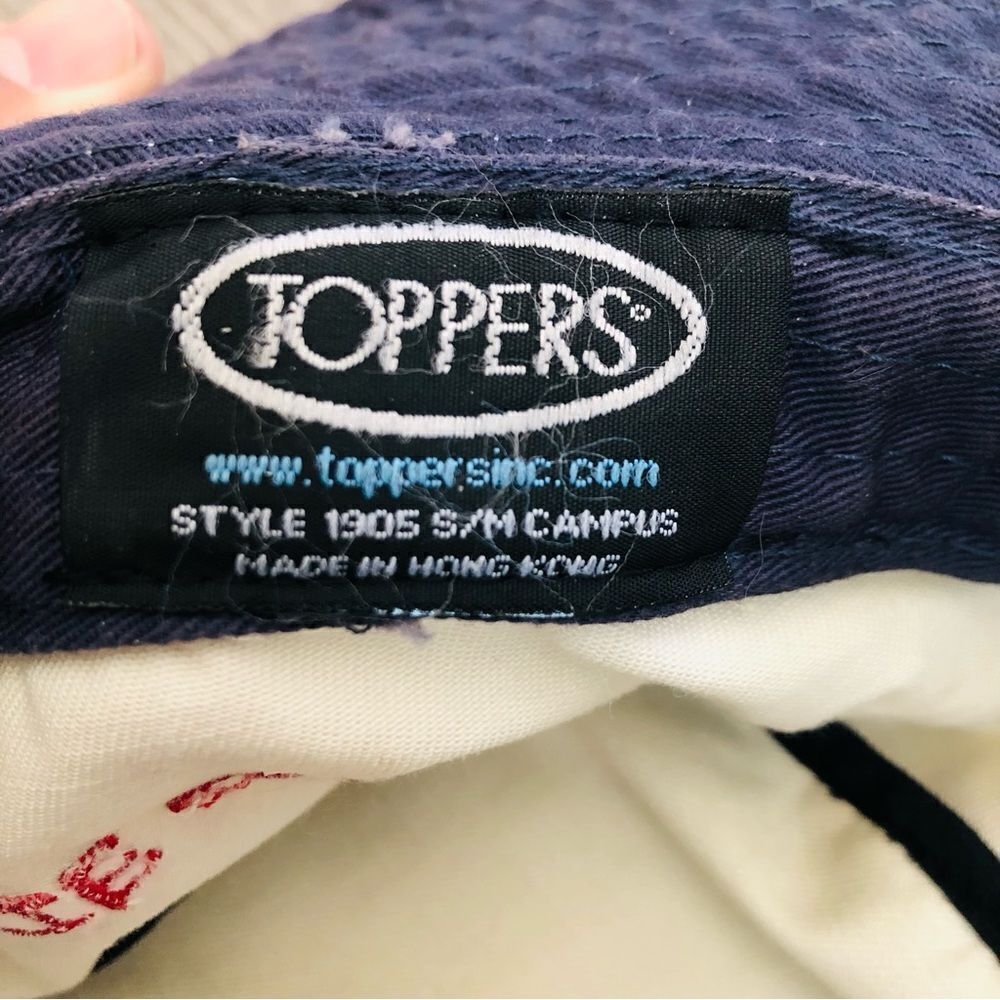 Vintage 2001 Y2K University Of Missouri Toppers Bucket Hat Size S/M‎ Beige - Picture 7 of 8
